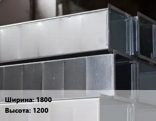 Прямоугольный воздуховод 1800х1200